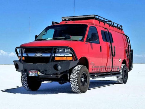 Aluminess Ladder for Chevy Vans