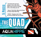 Aqua Hippie Quad Lobster Gear Set