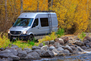 Aluminess Ladder for Sprinter Vans