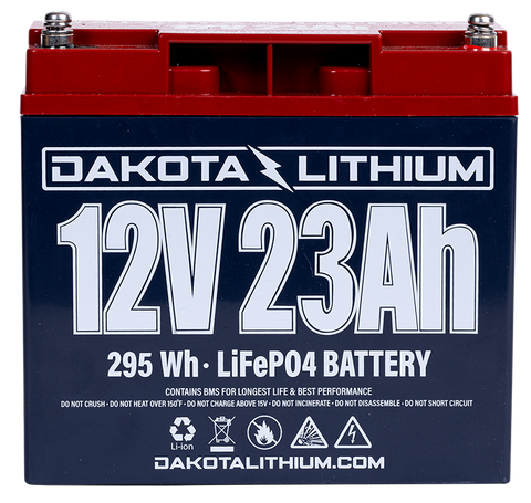 Dakota Lithium 12V 23Ah Battery
