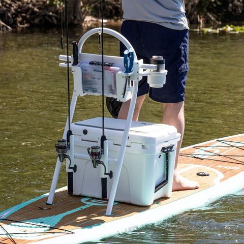 post gear SUP Leaning Post Gear Caddy for Bote Tackle Rac – SUP & Skiff Outfitters